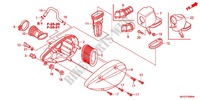FILTRE A AIR pour Honda SHADOW VT 750 COSMIC BLACK de 2012
