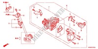 CORPS DE PAPILLON pour Honda PCX 125 SPECIAL EDITION de 2012