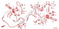 LEVIER DE GUIDON   CABLE   COMMODO pour Honda PCX 125 SPECIAL EDITION de 2012