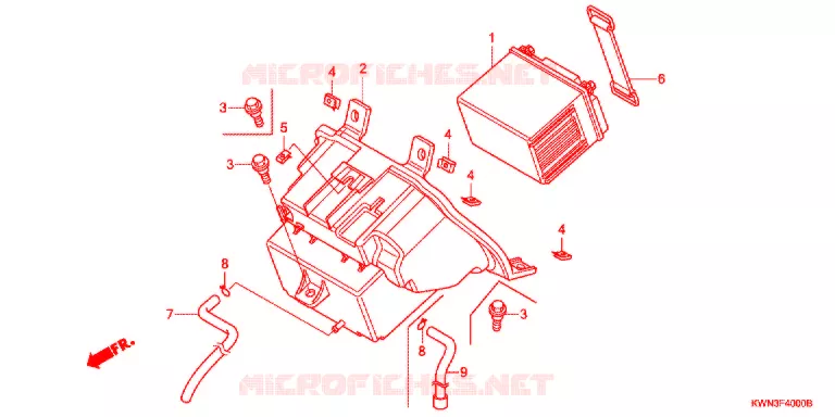 BATTERIE Honda SCOOTER 125 PCX 2012  WW125EX2C