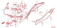 CARENAGE ARRIERE pour Honda PCX 125 SPECIAL EDITION de 2012