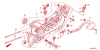 CARTER DE VILEBREQUIN GAUCHE (WW125EX2C/EX2D/D) pour Honda PCX 125 SPECIAL EDITION de 2012