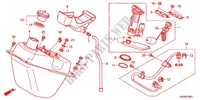 RESERVOIR A CARBURANT (WW125EX2C/EX2D/D) pour Honda PCX 125 SPECIAL EDITION de 2012