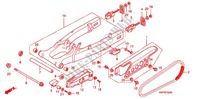 BRAS OSCILLANT pour Honda XRE 300 ABS de 2012