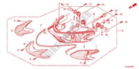 FEUX ARRIERE pour Honda SH 125 SPECIAL de 2011