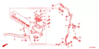 MAITRE CYLINDRE DE FREIN AVANT pour Honda SH 125 SPECIAL de 2012