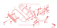 SILENCIEUX D'ECHAPPEMENT pour Honda SH 125 SPECIAL de 2012
