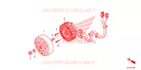 ROTOR   STATOR pour Honda SH 150 SPECIAL 2E de 2013