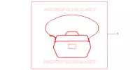SAC INTERIEUR DE TOP CASE pour Honda SH 150 SPECIAL 2E de 2013