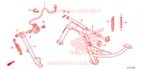 BEQUILLE pour Honda SH 150 SPECIAL 3ED de 2013