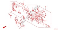 ETRIER DE FREIN AVANT (SH125,D/SH150,D) pour Honda SH 150 SPECIAL 3F de 2013