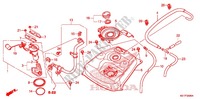 RESERVOIR A CARBURANT pour Honda SH 150 SPECIAL 3F de 2013