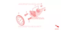 POMPE A HUILE pour Honda SH 150 SPECIAL 4E de 2013