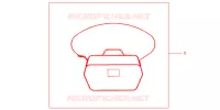 SAC INTERIEUR DE TOP CASE pour Honda SH 150 SPECIAL 4E de 2013