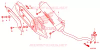 SILENCIEUX D'ECHAPPEMENT pour Honda SH 150 de 2013