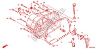 CARTER MOTEUR DROIT pour Honda WAVE 110 3DK de 2013