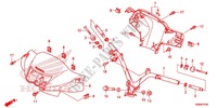 GUIDON   CARENAGE pour Honda WAVE 110 3DK de 2013
