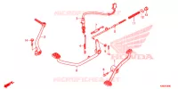 PEDALE pour Honda WAVE 110 3DK de 2013