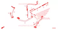 PEDALE pour Honda WAVE 110 DK de 2013