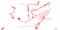 PEDALE pour Honda WAVE 110 de 2013