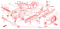 BRAS OSCILLANT pour Honda CB 1000 R ABS de 2012