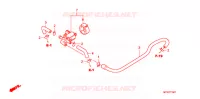 VALVE DE COMMANDE D'INJECTION D'AIR pour Honda CB 1000 R ABS de 2012