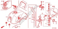 RESERVOIR A CARBURANT (CBF1505/M5/6/M6/7/M7/M9/MA) pour Honda CBF 150 de 2010