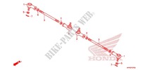 BARRE DE DIRECTION pour Honda FOURTRAX 420 RANCHER 4X4 Manual Shift RED de 2013