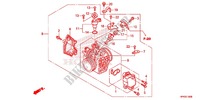 CORPS DE PAPILLON pour Honda FOURTRAX 420 RANCHER 4X4 Manual Shift RED de 2013