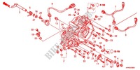 COUVERCLE DE CARTER MOTEUR pour Honda FOURTRAX 420 RANCHER 4X4 Manual Shift RED de 2013