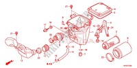 FILTRE A AIR pour Honda FOURTRAX 420 RANCHER 4X4 Manual Shift RED de 2013