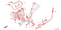 LEVIER DE SELECTION pour Honda FOURTRAX 420 RANCHER 4X4 Manual Shift RED de 2013
