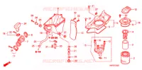 FILTRE A AIR pour Honda XRE 300 ABS 4LA de 2011