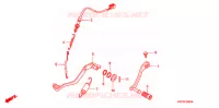 PEDALE pour Honda XRE 300 ABS 4LA de 2011
