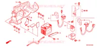 BATTERIE pour Honda XRE 300 3LA de 2011