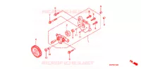 POMPE A HUILE pour Honda XRE 300 4LA de 2012