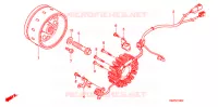 ALTERNATEUR pour Honda XRE 300 BR de 2011