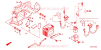 BATTERIE pour Honda XRE 300 BR de 2011