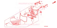 FEU ARRIERE pour Honda XRE 300 BR de 2011