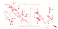 SILENCIEUX D'ECHAPPEMENT pour Honda XRE 300 BR de 2011