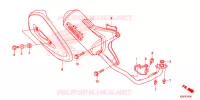 SILENCIEUX D'ECHAPPEMENT pour Honda SH MODE 125 de 2016