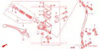 MAITRE CYLINDRE DE FREIN AVANT pour Honda INNOVA 125 de 2004