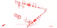 ARBRE A CAMES   SOUPAPE pour Honda INNOVA 125 de 2008