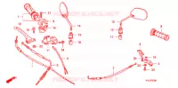 LEVIER DE GUIDON   CABLE   COMMODO pour Honda INNOVA 125 de 2008