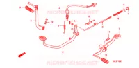 PEDALE   KICK pour Honda INNOVA 125 de 2008
