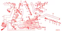 GUIDON   TE DE FOURCHE pour Honda CB 1000 R ABS de 2013