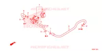 VALVE DE COMMANDE D'INJECTION D'AIR pour Honda CB 1000 R ABS WHITE de 2013