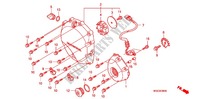 CARTER MOTEUR DROIT pour Honda CB 1100 ABS de 2012