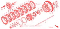 EMBRAYAGE pour Honda CB 1100 ABS de 2012