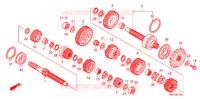 BOITE DE VITESSES pour Honda CB 1100 ABS de 2013